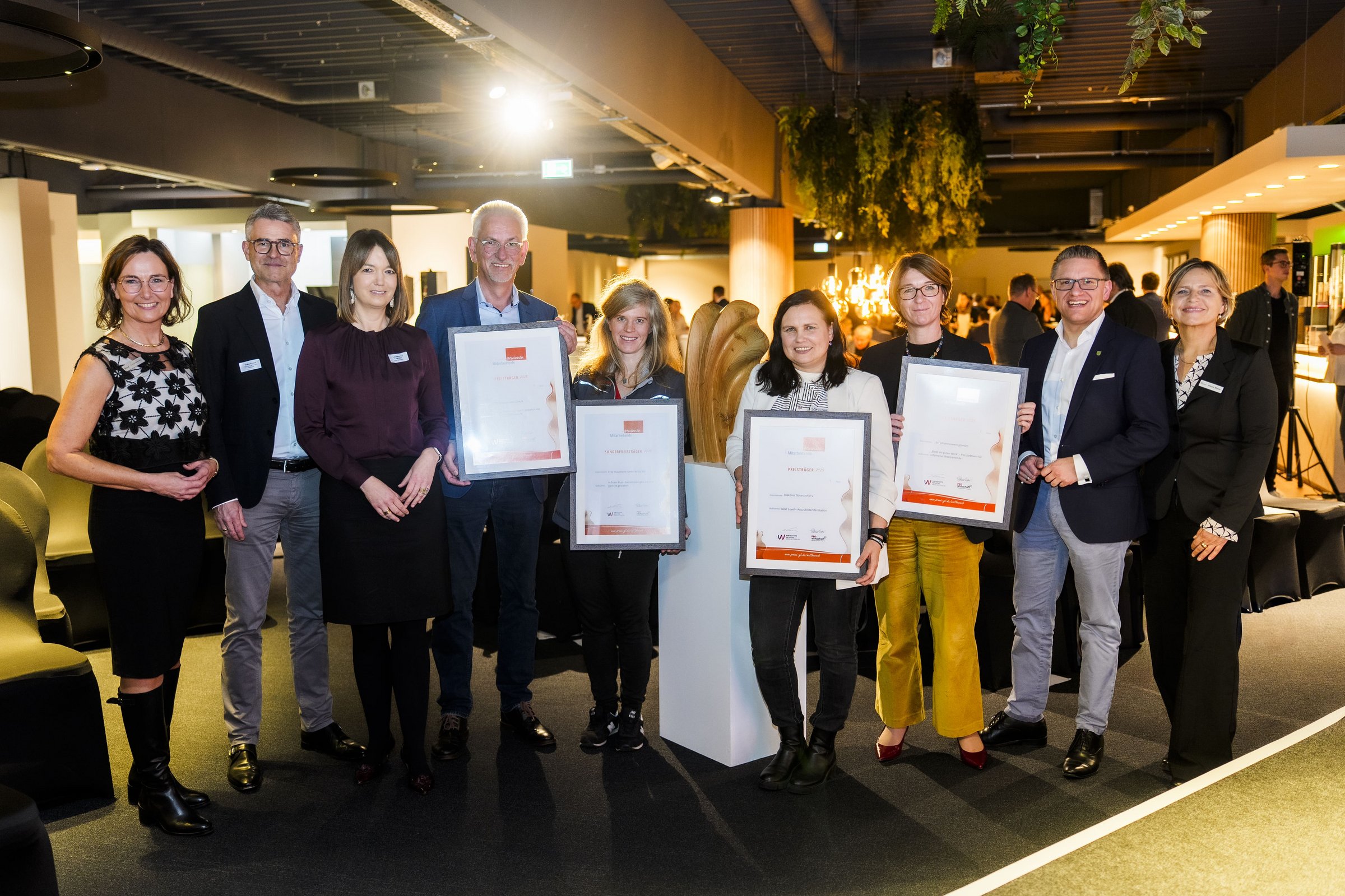 Akteuere der Preisverleihung